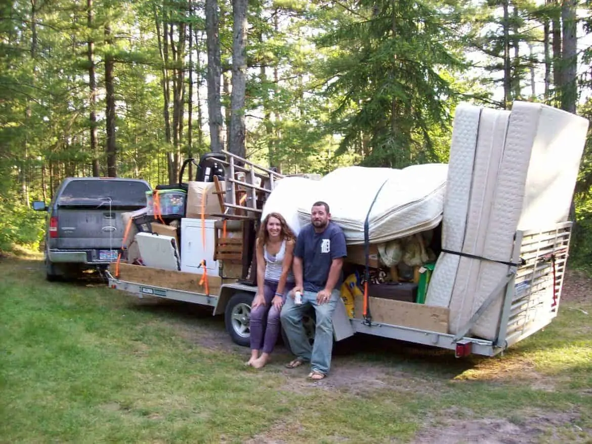 camping across country