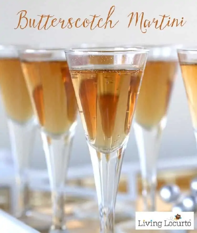 Butterscotch Martini Cocktail
