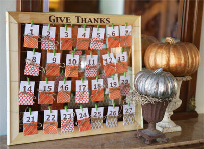 DIY Thanksgiving Projects For Home and Table 6