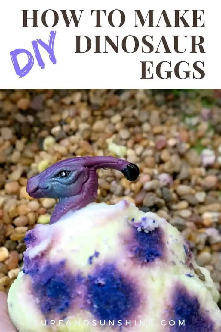 DIY How to make dinosaur eggs