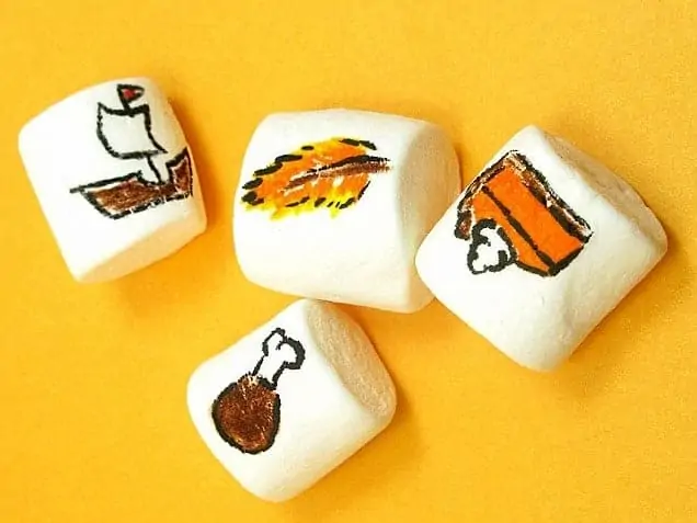 marshmallow art