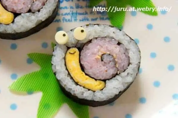 Sushi Art Snail