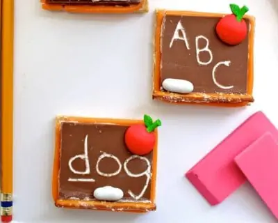 Back to school Chalkboard S'Mores Recipe