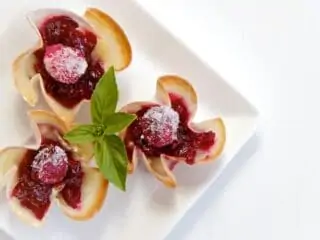 cranberry brie bites appetizer recipe