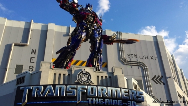 Universal Studios and Island of Adventure Transformers