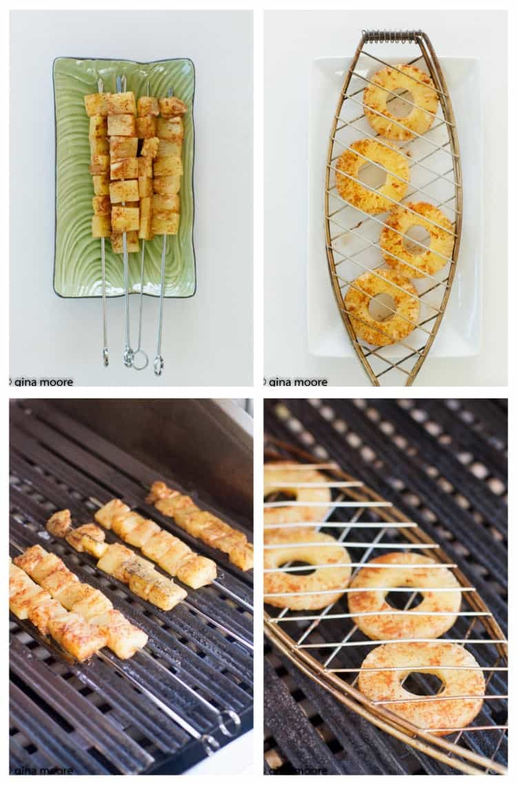 spiced grilled pineapple recipe